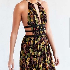Urban Outfitters Ecote strappy back maxi dress